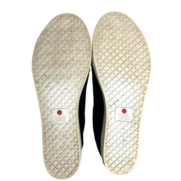 BLONDO Glenda Suede Platform Sneaker Bootie Sz 9 Black Waterproof - Picture 14 of 15